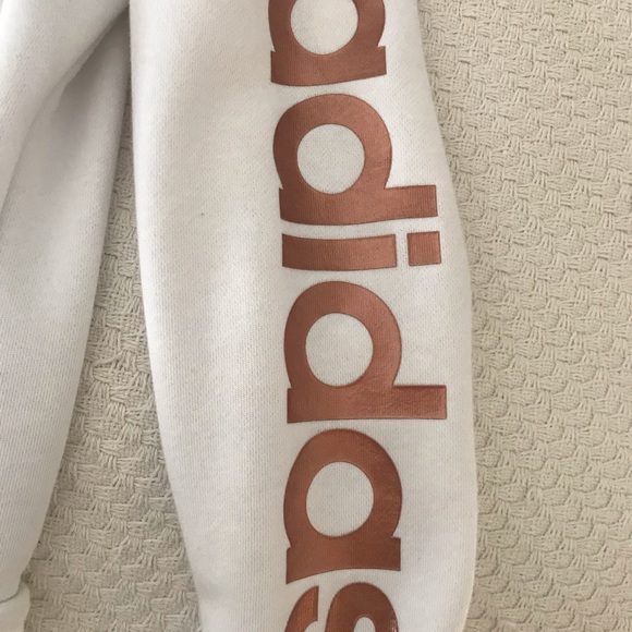 Adidas white full zip medium - Picture 5 of 6